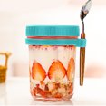 thumbnail image 2 of Mason Jar Lids - Colored Plastic Mason Jar Lids Regular Mouth, Leak Proof Canning Lids Covers with Silicone Rings for Ball, Kerr Jars, Reusable Jar Lid Tops Caps for Mason Canning Jars, 2 of 5