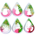 thumbnail image 2 of Resina Epoxi De Cristal De Navidad, 6 Uds., Molde De Silicona De Fundición Artesanal, Herramienta De Fabricación Artesanal Diy, Molde De Navidad Moyic HA039196-00, 2 of 6