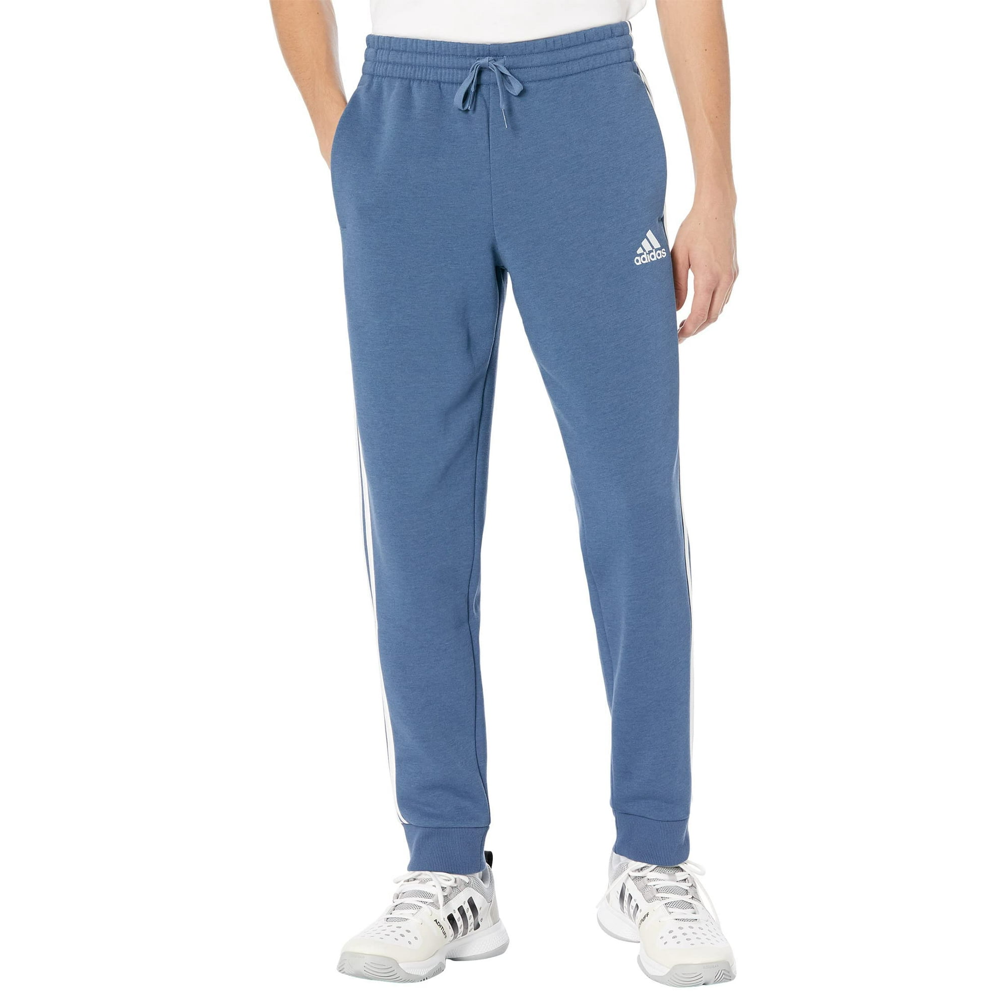 adidas Essentials 3-Stripes Tapered Fleece Pants Wonder LG R | Walmart Canada