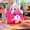 Hot Pink, variant on QuanTara Portable Lunch Cooler Bag, 8.46" Compact Insulated Thermal Tote with Handle, Lightweight Leakproof Lunch Box for Office Commute, Picnic & Travel