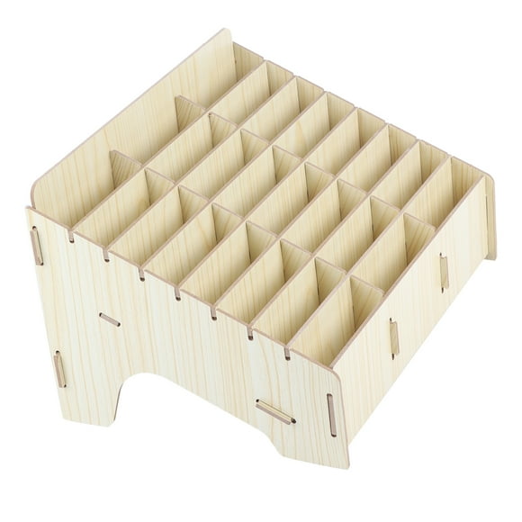Cell Phone Storage Box,Multiple Cells Wooden Mobile Wooden Mobile Phone Management Storage Box Mobile Phone Storage Revolutionary Design