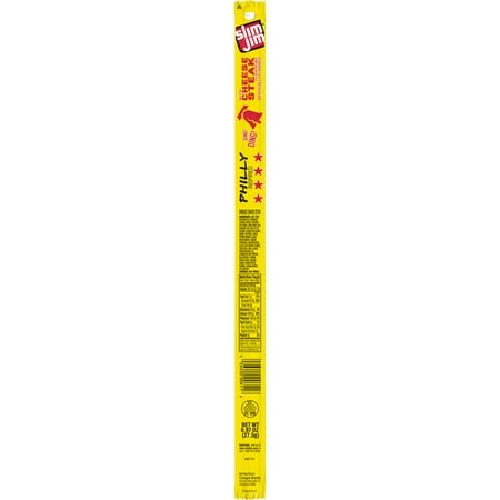 Slim Jim Smoked Snack Sticks Philly Cheese Steak .97 oz.