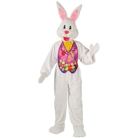 Super Deluxe Bunny Mascot Adult Costume (X-Large)