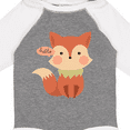 thumbnail image 4 of Inktastic Cute Fox Hello Boys or Girls Long Sleeve Baby Bodysuit, 4 of 5