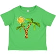 thumbnail image 3 of Inktastic Palm Trees with Cute Smiling Sun Boys or Girls Toddler T-Shirt, 3 of 5