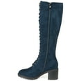 thumbnail image 3 of Journee Womens Jenicca Stacked Heel Knee High Boots, 3 of 10