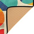 thumbnail image 3 of Yayeee Area Rugs for Living Room 5.2'x4' Non Slip Washable Bedroom Floor Carpet, Green Geometric, 3 of 5
