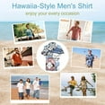 thumbnail image 6 of Pochacco Men's Hawaiian Shirts Short Sleeve Button Down Casual Shirts Summer Tropical Aloha Beach Shirts, 6 of 7