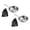 White-2Pcs, variant on Stainless Steel Camping Fry Pan with Foldable Handle, Lightweight Portable Cookware for Outdoor Cooking, Nonstick Skillet for Backpacking, Hiking, RV Trips, and Open Fire Grilling