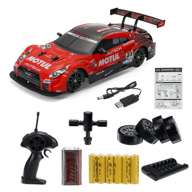 1:16 RC Car 2.4G Drift Stunt Racing Waterproof, Built in 700mAh Rechargeable Battery, 4WD Toy Car Kids Gifts - Walmart.com