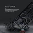 thumbnail image 2 of Allytech Case with Camera Cover for iPhone 13 Pro 6.1 Inch, Sliding Camera Lens Protection Military Grade Shockproof Armor Case, Anti-fall Airbag Impact Resistant for iPhone 13 Pro, Black, 2 of 9