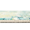 thumbnail image 4 of Rugs.com Azalea Collection Rug – 5 Ft Round Blue Medium Rug Perfect For Kitchens, Dining Rooms, 4 of 8