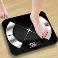 thumbnail image 6 of Body Fat Scale, Smart BMI Bathroom Weight Scale Body Composition Monitor Health Analyzer with Smartphone App for Body Weight, Fat, Water, BMI, BMR, Muscle Mass, 6 of 9