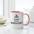 thumbnail image 4 of CafePress - Keep Calm I'm The Neurologist Mugs - 11 oz Ceramic Mug - Novelty Coffee Tea Cup, 4 of 4