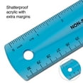 thumbnail image 4 of Staples 12" Shatterproof Ruler Assorted Translucent Colors (51883), 4 of 5