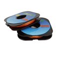 thumbnail image 1 of 2PACK 30m/spool Fly Fishing Indicator Tippet Line Two Color Design High Visibility European Nymphing Bite Orange Yellow 0.27MM 10.1LB, 1 of 2