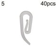 thumbnail image 5 of BAETEUY 40Pcs Window Curtain Rod Slide Rail Track Glider Drape Pole Runner Loop Hook, 5 of 8