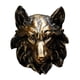 thumbnail image 1 of Busto de animal 3D para decorar la pared, ideal para decorar el dormitorio y la sala de estar. Bronce, 1 of 9