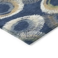 thumbnail image 3 of Addison Rugs Chantille Indoor/Outdoor Transitional Geometric Navy Machine Washable Rectangle Rug, 8' x 10', 3 of 8