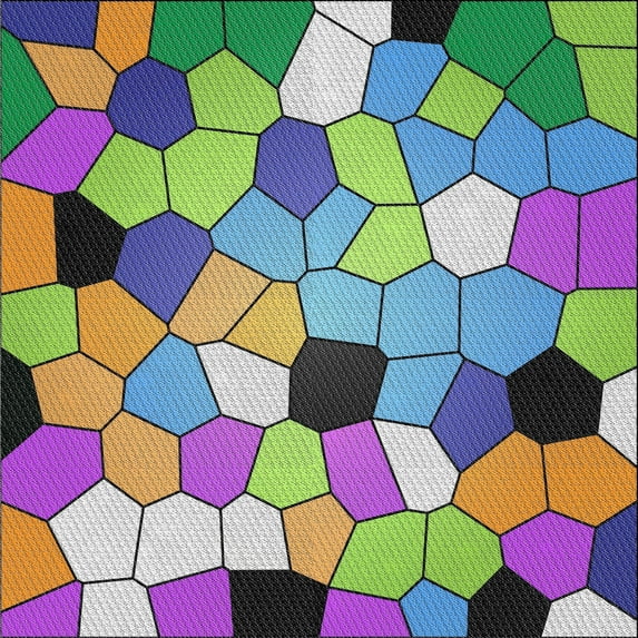 Ahgly Company Machine Washable Indoor Square Transitional Purple Jam Purple Area Rugs, 4' Square