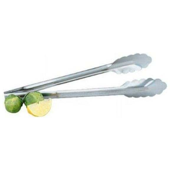 Vollrath 47312 Heavy Duty Stainless Steel 12 Utility Tong"