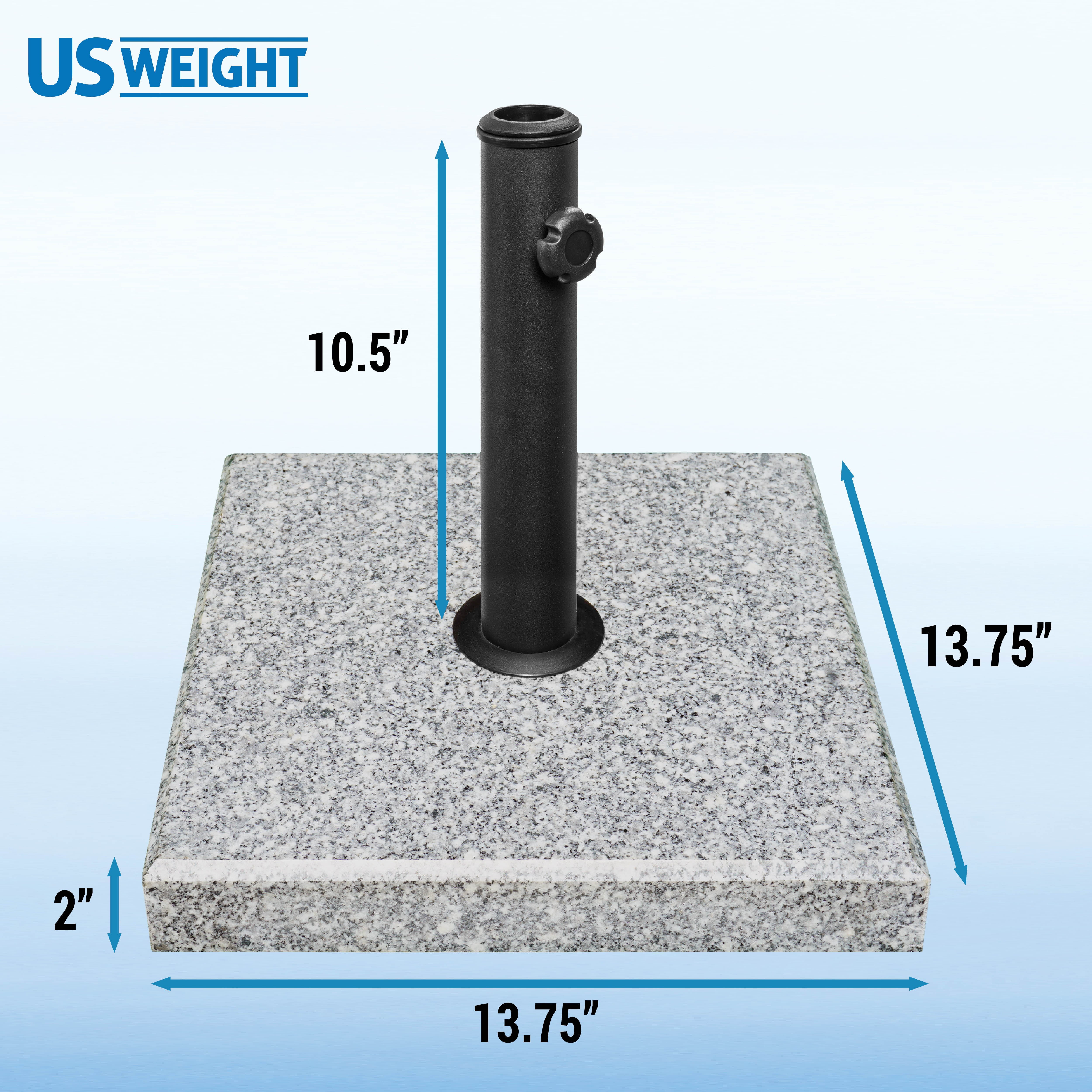 US Weight 35 lb Granite Patio Umbrella Base