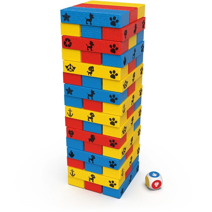 Friend Smith & Co Paw Patrol Tumbling Tower Stacking Game for Kids Aged 3 Years and up