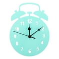 thumbnail image 1 of Reloj despertador de madera para habitación infantil, estilo nórdico, decorativo, para dormitorio, cocina, oficina, silencioso, rústico, estilo granja., 1 of 7