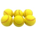 thumbnail image 2 of 6 Pack Practice Baseballs Foam Baseball Ball Baseball for Kids Teens Softball, 2 of 3