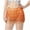Orange, variant on Mrat Women's Denim Mini Skirt Women's Belly Dance Sequins Women Skirts Summer Tassel Dance Skirt Bohemian Drawstring Ruched Ruffle Tassel Hip Scarf Lace Up Skirt Orange Free Size
