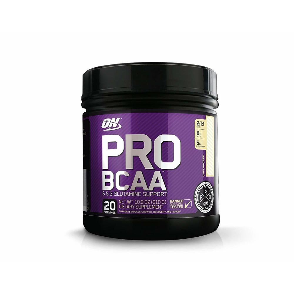 Optimum Nutrition Pro BCAA, Unflavored, 20 Servings