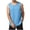 Sky Blue, variant on YFNNUP Men's Tank Tops Sleeveless Workout Mesh Material Quick Dry Athletic Running Gym Muscle Beach Fitness Shirts