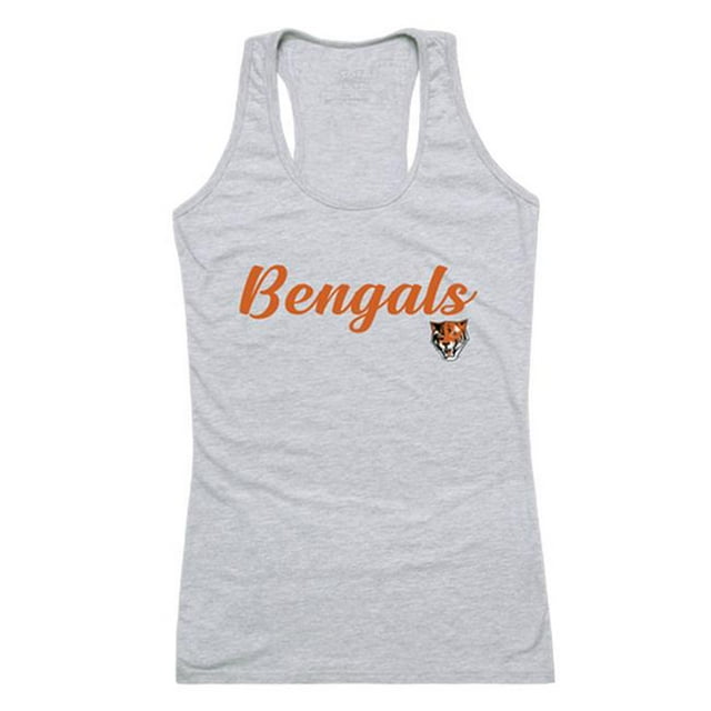 W Republic 557-107-HGY-01 Buffalo State College Womens Script Tank Top, Heather Gray - Small