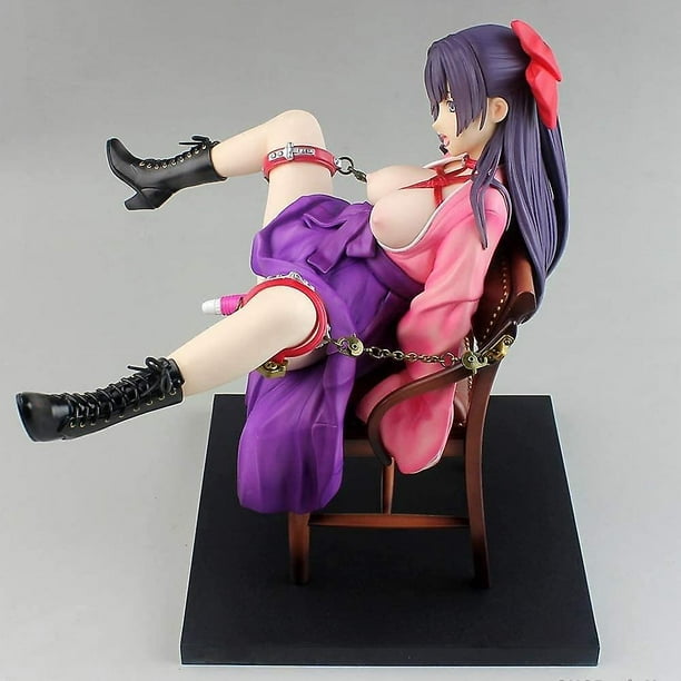 24cm 9.4inch Anime Figure Glossy Figure 0 Girl Tied Up In A Chair