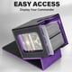 thumbnail image 5 of Caja de cartas Jaffzora para MTG Commander Black&Purple, 5 of 7