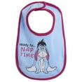 thumbnail image 2 of Disney Winnie the Pooh Tigger Eeyore Piglet Baby Boys 5 Pack Side Snap Bibs, 2 of 5