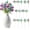 Carnival Iris, variant on Blue Bow Wooden Pick - 14PCS Blue Bow Tie Double-sided Wooden Decorative Pick for Home Vase Filler Butterfly Knot Floral Wood Decorative Stick for Farmhouse Coquette Theme Decorations for Home
