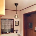 thumbnail image 6 of KAYYELAMP Hanging Light E26 Connection Rose Gold Base Metal Hollow Shade Retro Pendant Lamp Replacement Downlight for Kitchen Island Dining Table Stairs(No Bulb), 6 of 7