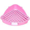 thumbnail image 1 of Milisten Pet Training Corner Pink Rabbit Toilet Box Practical Litter Tray for Small Animal Supplies, 1 of 6