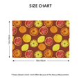 thumbnail image 4 of Placemats Set Of 4 / 6, Fruit Collage Placemats For Dining Table Indoor/Outdoors Heat Resistant Washable Placemats 18" X 12", 4 of 8