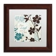 thumbnail image 2 of Trademark Fine Art "Botanical touch Quote II" Canvas Art by Lisa Audit, White Matte, Wood Frame, 2 of 5