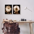 thumbnail image 2 of Stupell Sepia Chrysanthemum Flower Blooms Botanical & Floral Photography White Framed Art Print Wall Art, Set of 2, 2 of 8