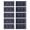 Transparent Black, variant on PBT DSA Keycaps Upgraded 2U Height for Gaming Mechanical Keyboard 10PCS 2U Blank