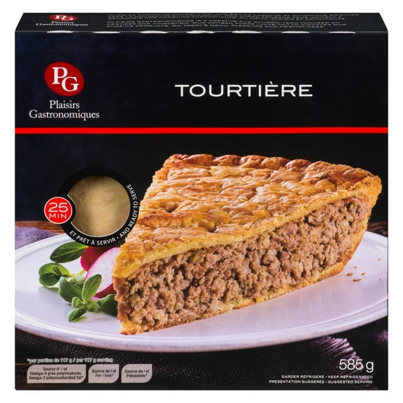 Plaisirs Gastronomiques Tourtière, 585 g