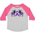 thumbnail image 3 of Inktastic Purple Awareness Ribbon Alzheimers Lupus Boys or Girls Toddler T-Shirt, 3 of 5