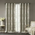 thumbnail image 4 of MAYEERTY Ogee Knitted Jacquard Curtain Panel - Total Blackout, Single, 4 of 16