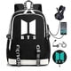 thumbnail image 1 of Bts Backpack Usb Rechargeable Backpack Large Capacity Student School Bag-13, 1 of 4