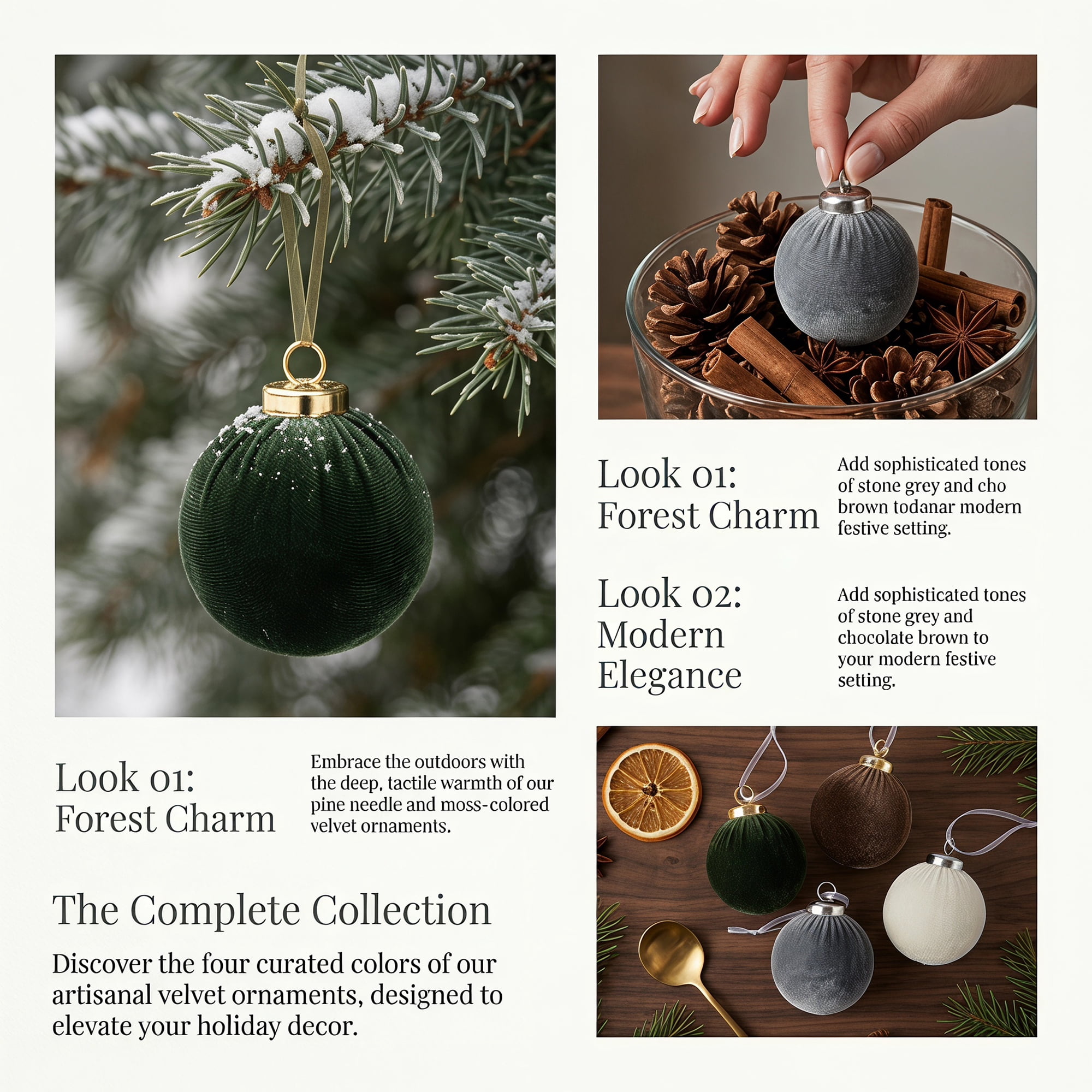 Unique Bargains Velvet Christmas 12 Pack Flocked Sphere Orbs Luxury Ornaments Style C 2.4"