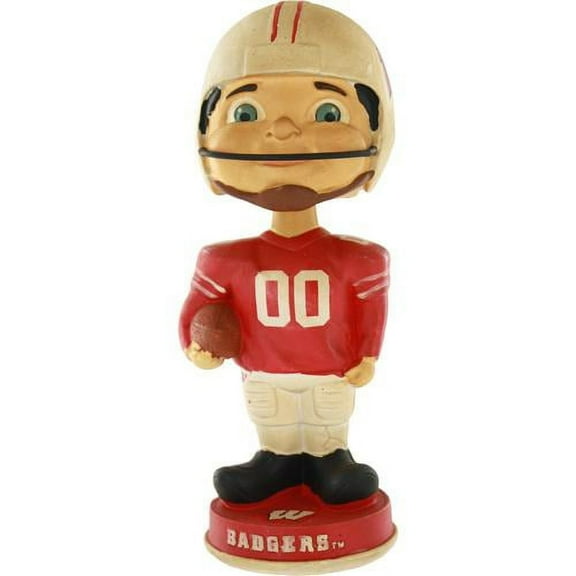 Wisconsin Badgers Vintage Retro Bobble