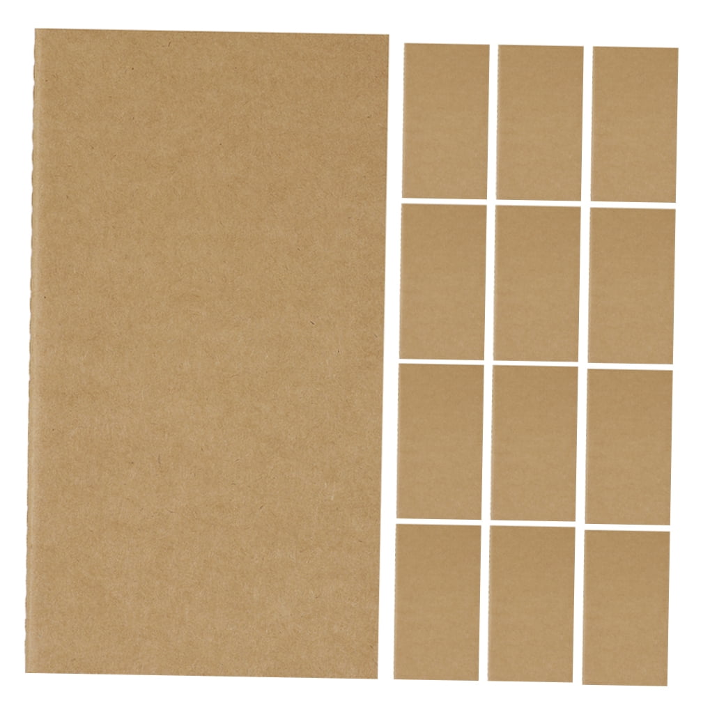 Zehuanyu 15 Pcs Spiral Notebook Small Notebook Student 15.50X8.80X0.40CM Khaki